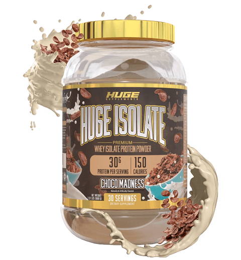 Huge Isolate Best protein powder for weight loss and muscle gain