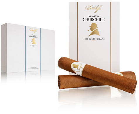 Box of Davidoff Winston Churchill «The Original Series» Robusto Cigars