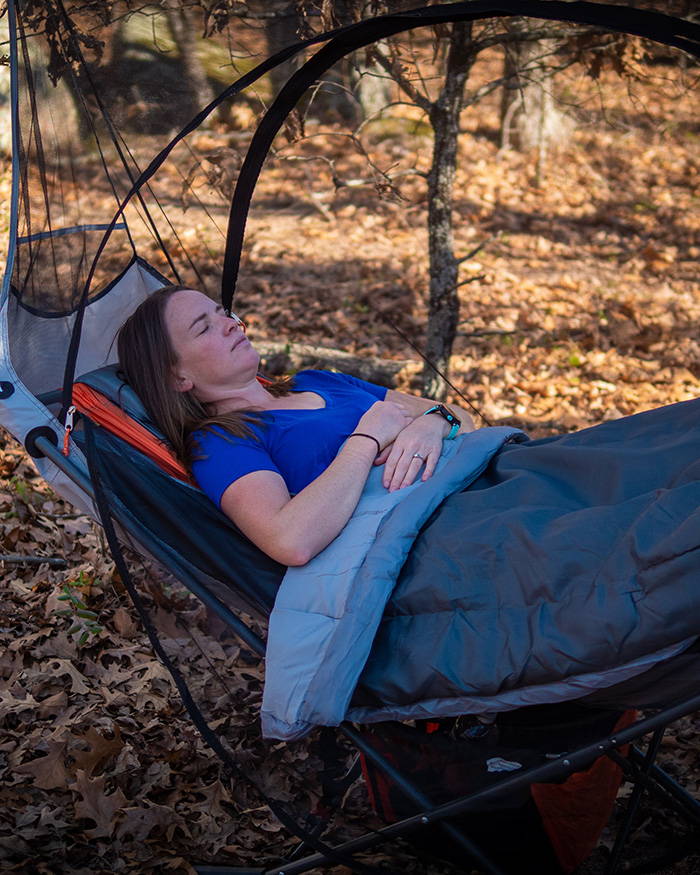 Portable Hammock with Mosquito Net
