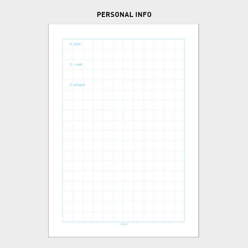 Personal data - 2NUL-Cherry-pick-6-ring-dateless-weekly-diary-planner-