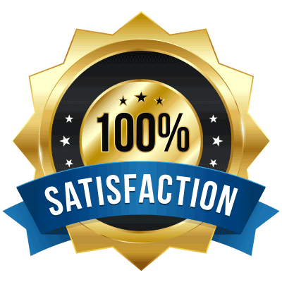 Gold badge with 