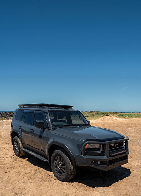 RuggedLine HD on a 4WD outdoors