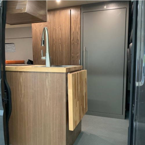 2019 Dodge Pro Master 3500 Van has a new fridge and sink