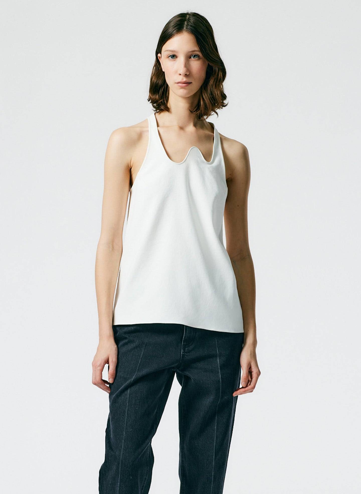 Chalky Drape Squiggly Tank