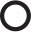 Line drawing of a power indicator. The outline of a circle.