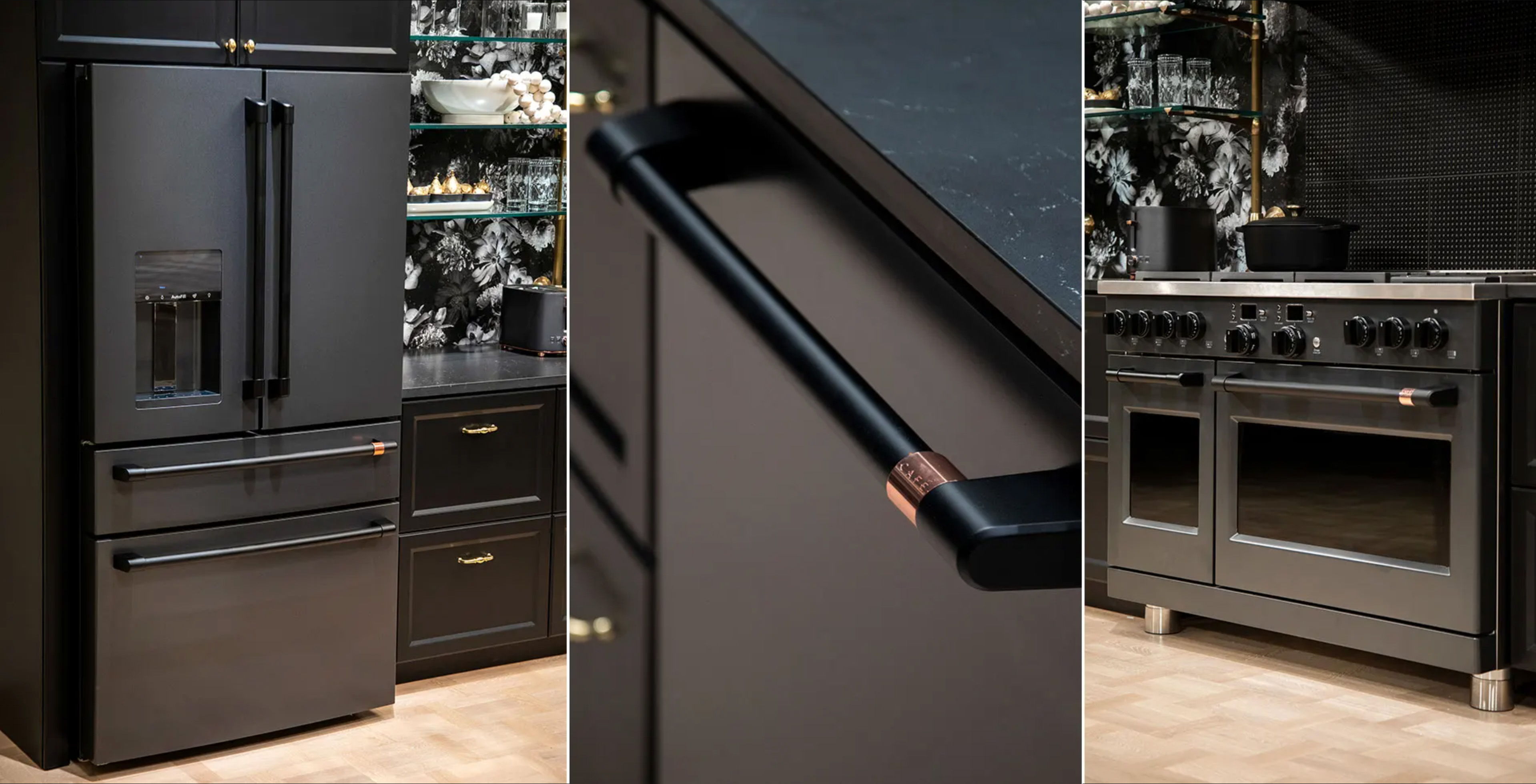 Detail photos of Cafe Matte Black Major Appliances