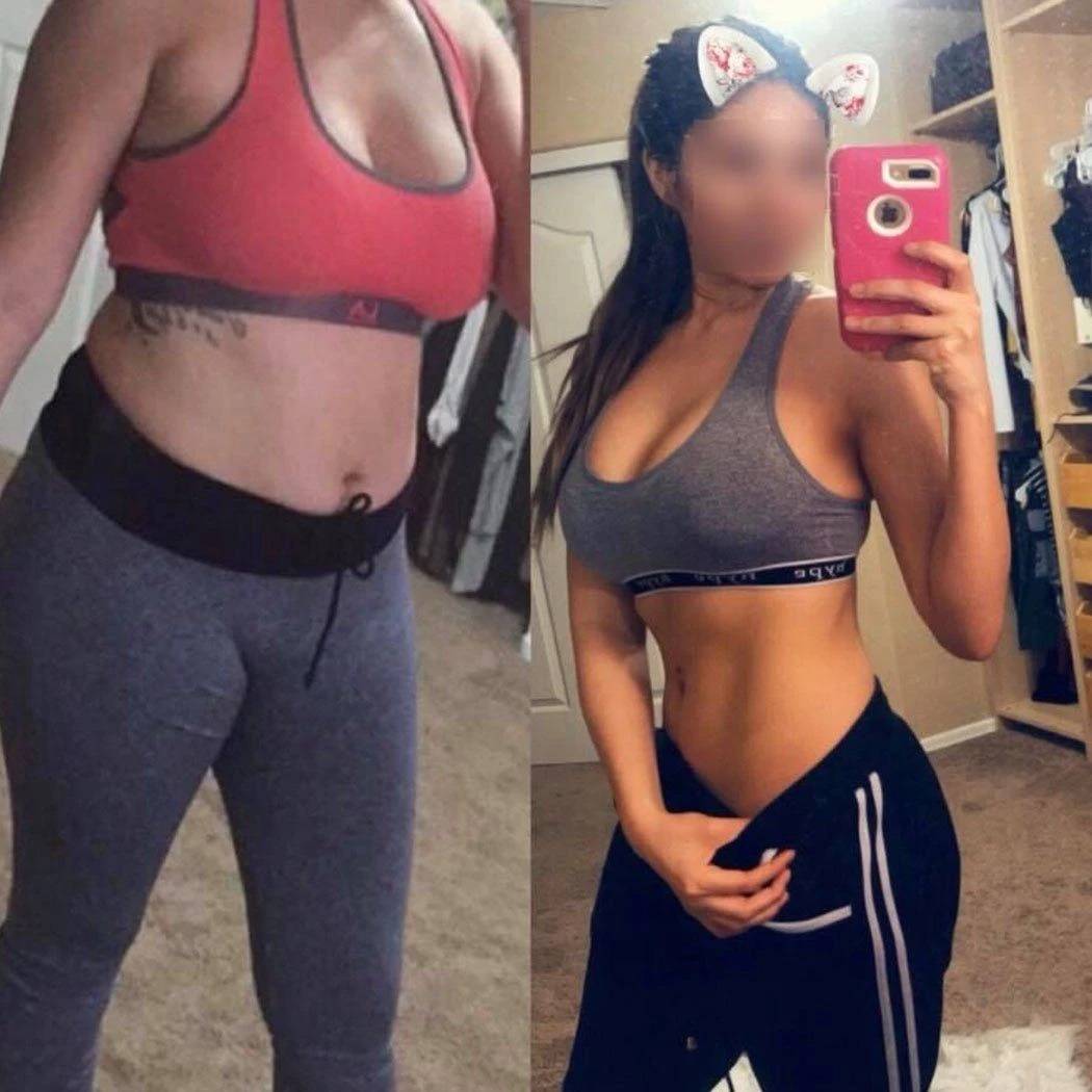 WEARING A WAIST TRAINER 2 HOUR CHALLENGE, BEFORE AND AFTER, RESULTS AT END