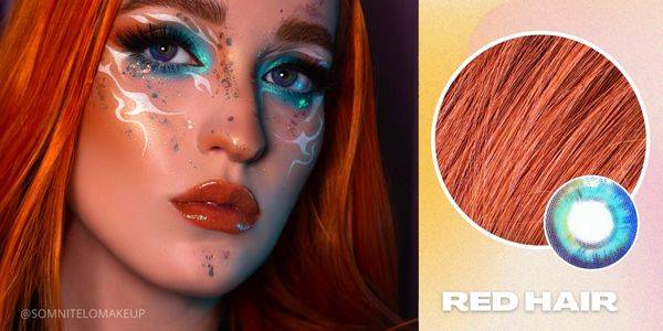 Best Colored Contacts for Red Hair
