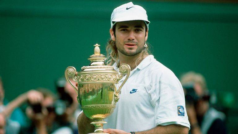 andre agassi first Grand Slam title