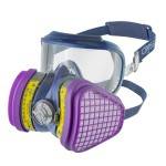 Full Face Mask Respirator with Various Filters - GVS Elipse Integra