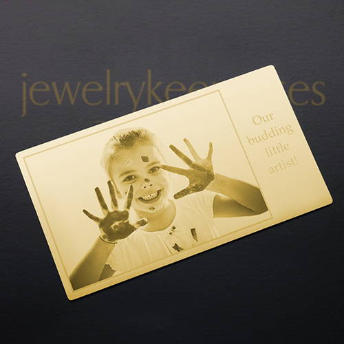 Gold Tenderness Wallet Card