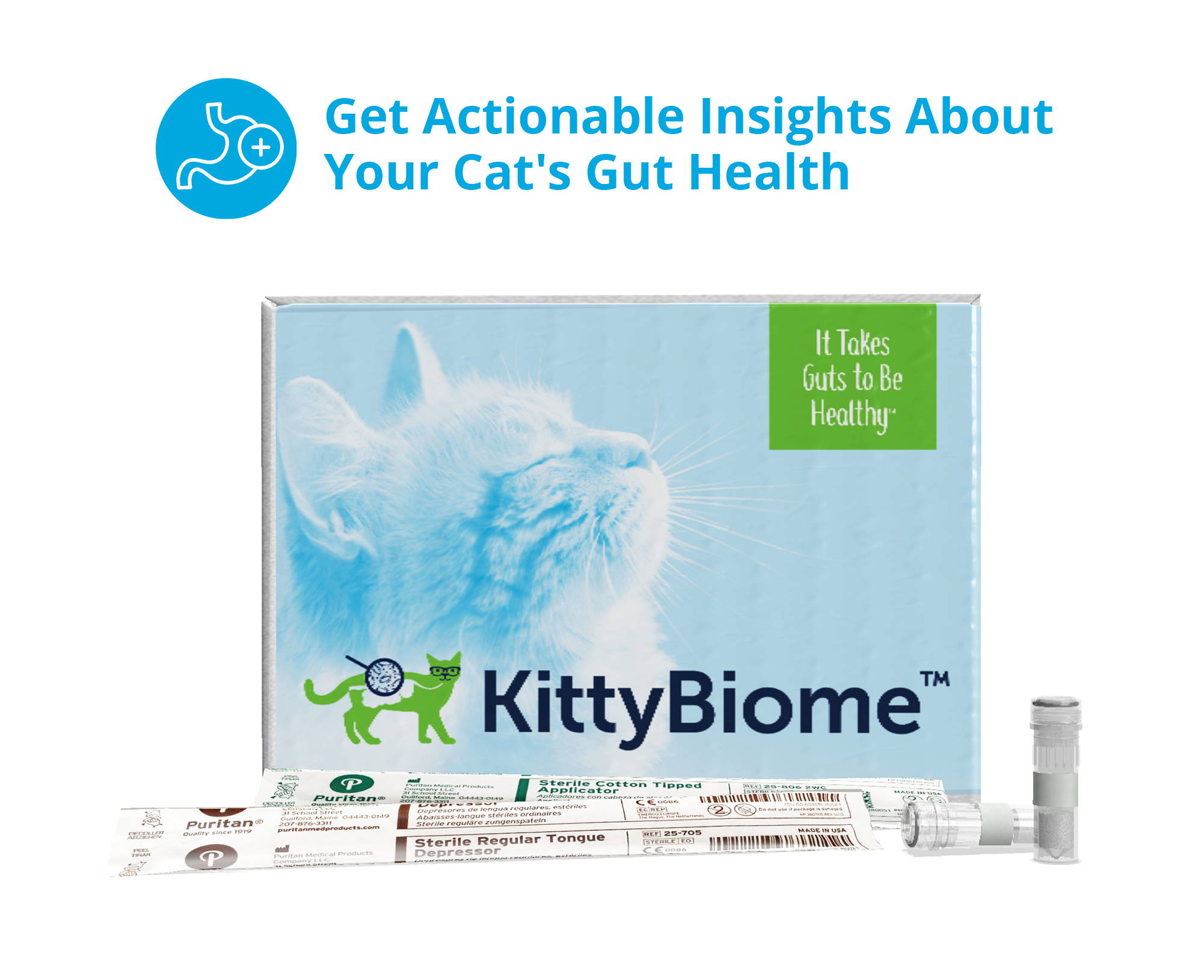 KittyBiome Gut Health Test for Cats