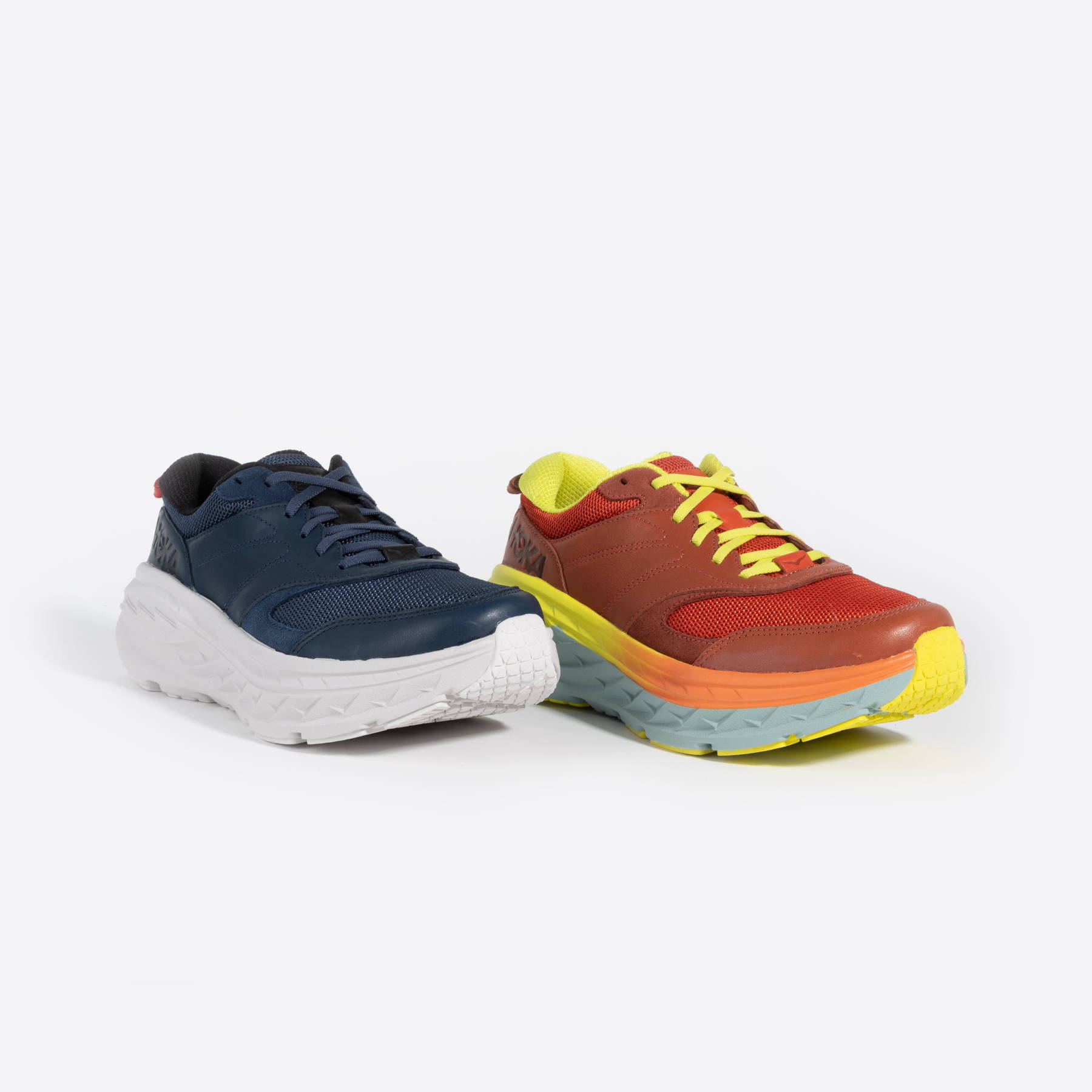 hoka one one bondi navy auburn chili