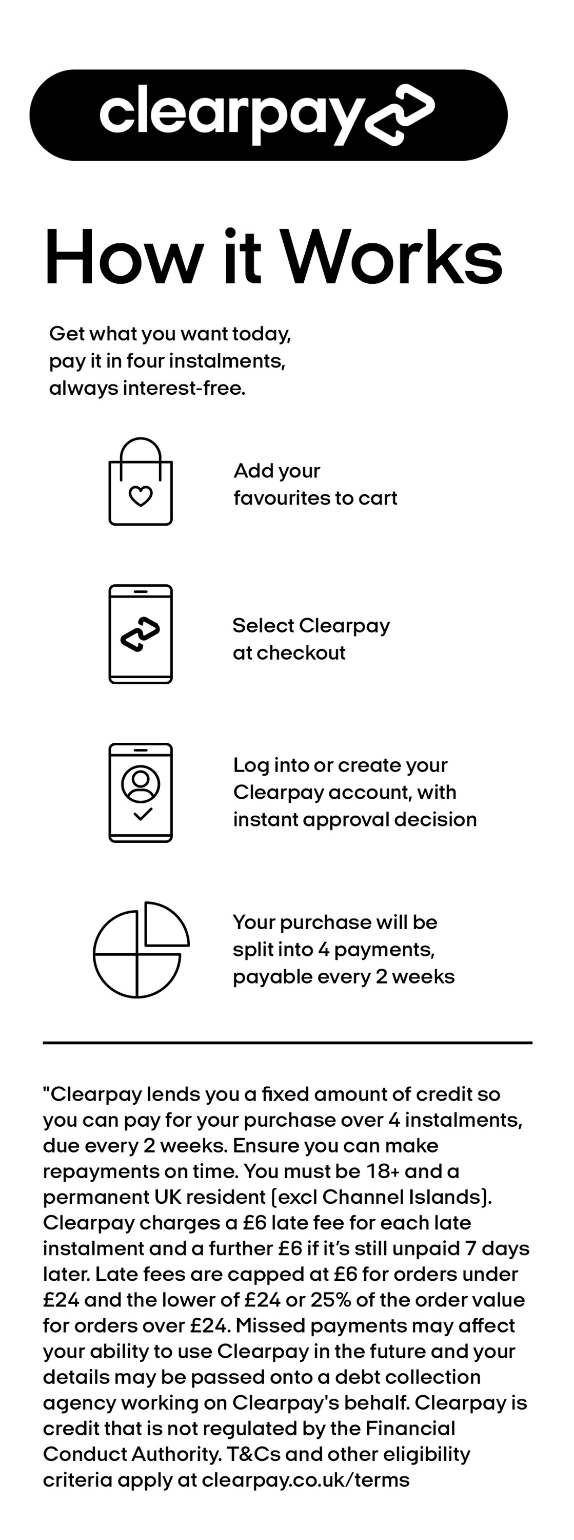 Clearpay - how it works