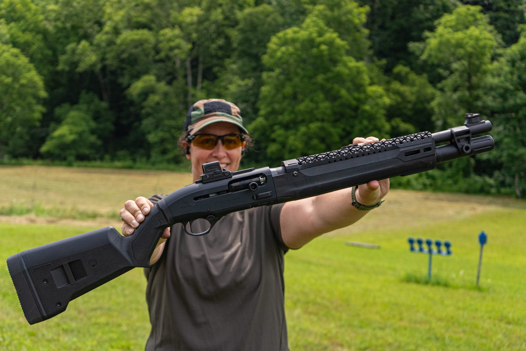 Kenzie Fitzpatrick (3 Gun Kenzie) with Langdon Tactical (LTT) Beretta 1301 for The Truth About Guns 