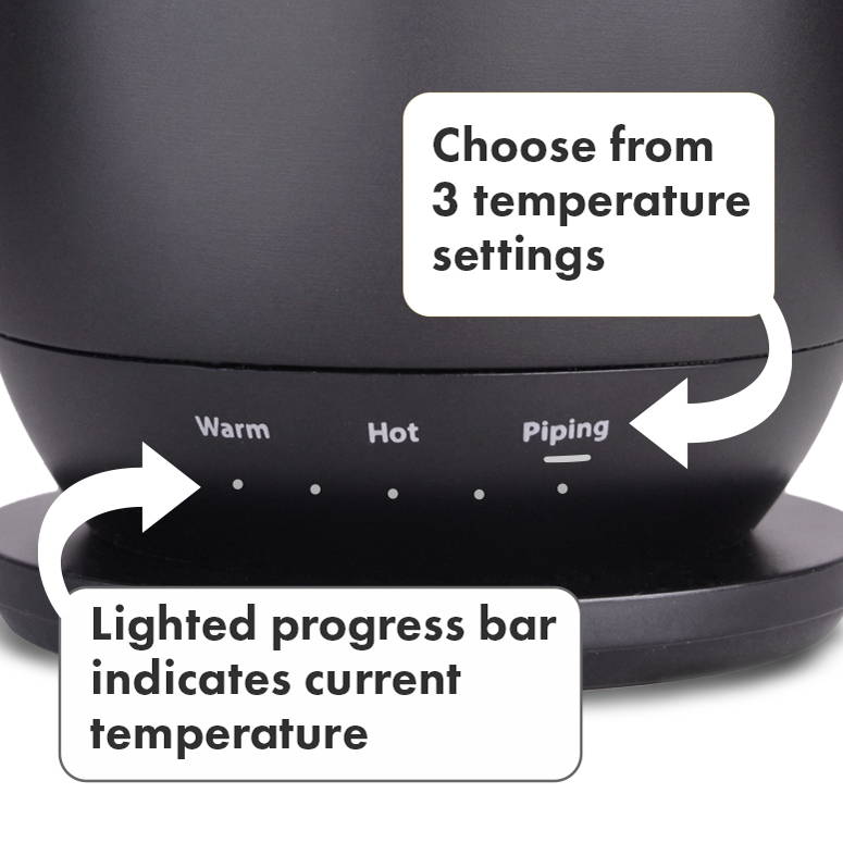 Nextmug - Temperature-Controlled, Self-Heating Coffee Mug (Ivory - 14 –  Deal Supplies