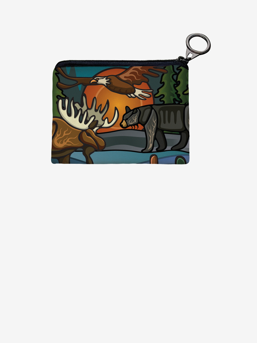 All My Relatives Coin Purse by Storm Angeconeb