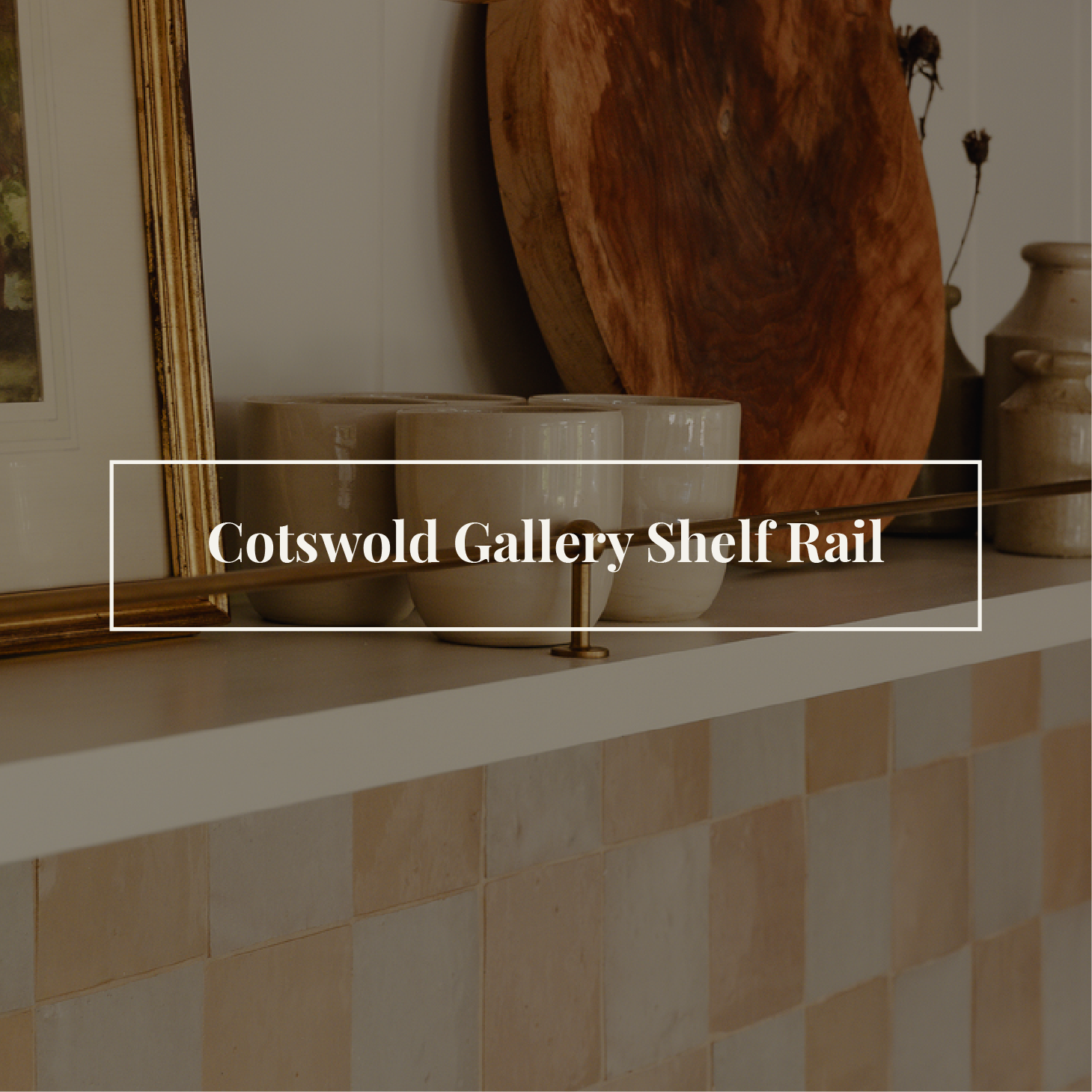 Cotswold Gallery Shelf Rail