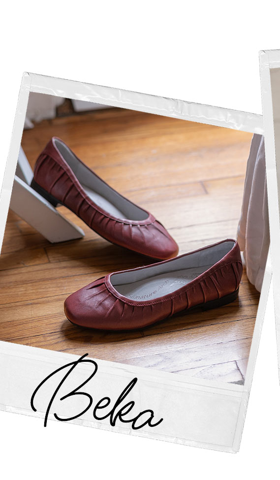 Beka Pinot Noir Ballet Flat | Alegria Shoes