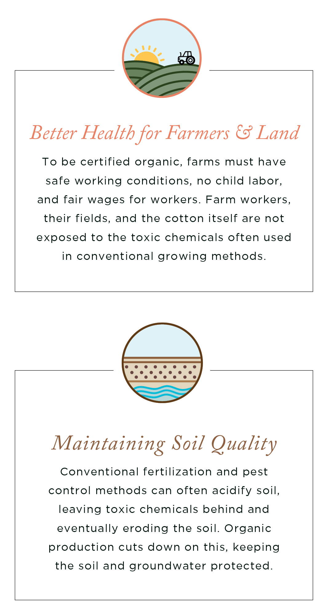 Dapple | Organic Cotton | Better Health for Farmers & Land + Maintaining Soil Quality
