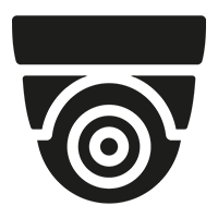 turret security camera icon