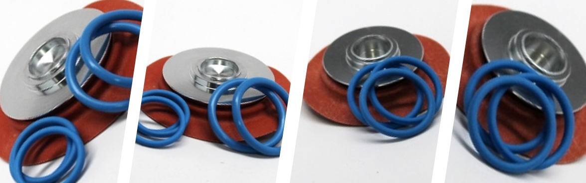Photo collage of automotive o-rings.