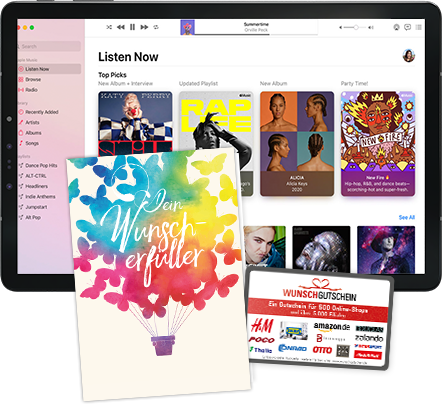 Apple Gift Card löst die iTunes-Karte komplett ab