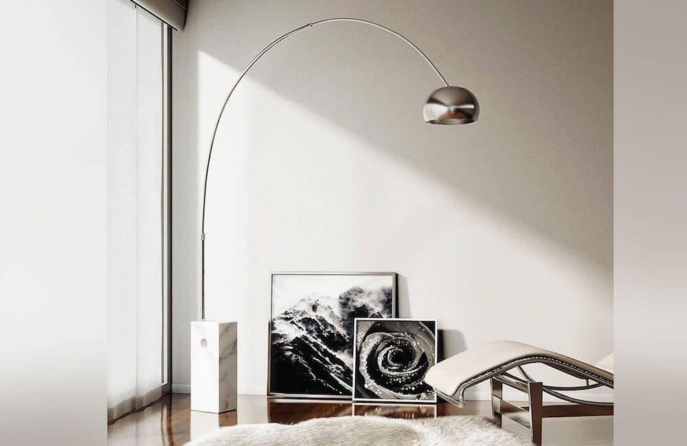 15 Modern Arched Floor Lamp Ideas 2modern, Modern Arc Floor Lamp