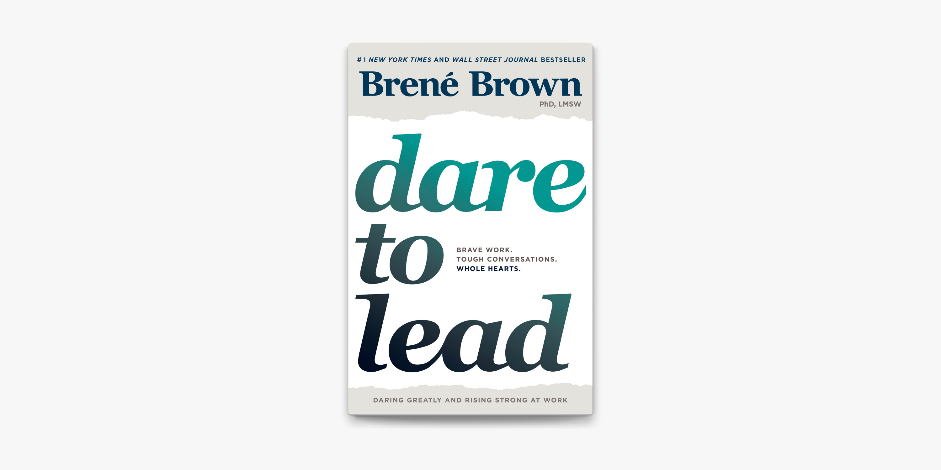 Dare to Lead Book (Front Cover)