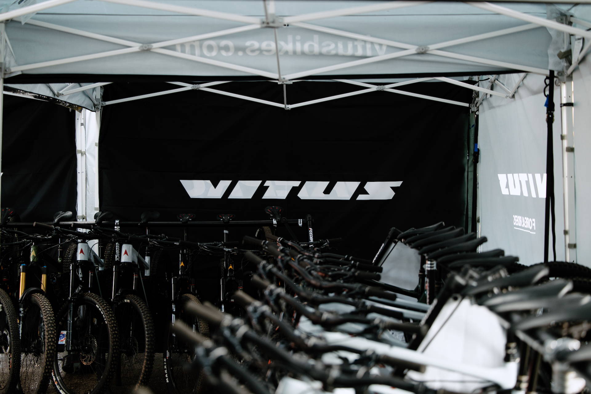 Vitus demo bikes.