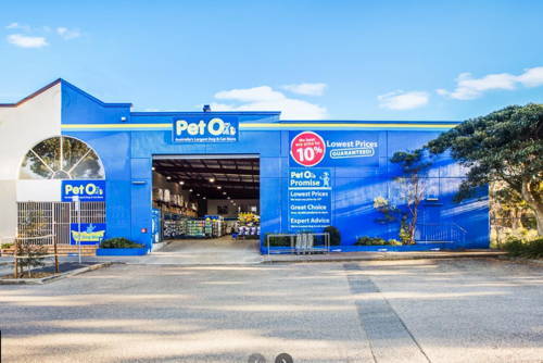 Exterior view of PetO pet store in Annandale, Sydney