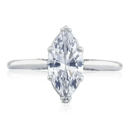 Marquis Diamond Engagement Ring