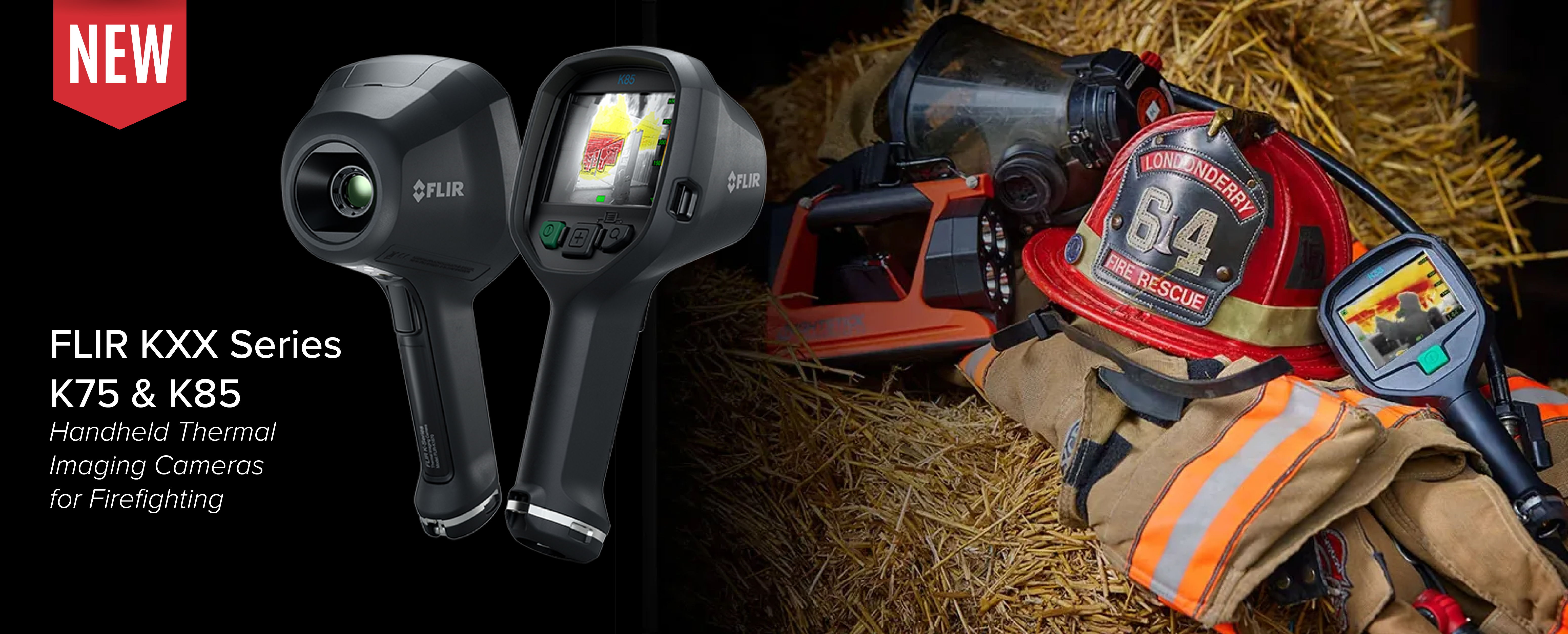 FLIR KXX Series K75 & K85 Handheld Thermal Imaging Cameras for Firefighting