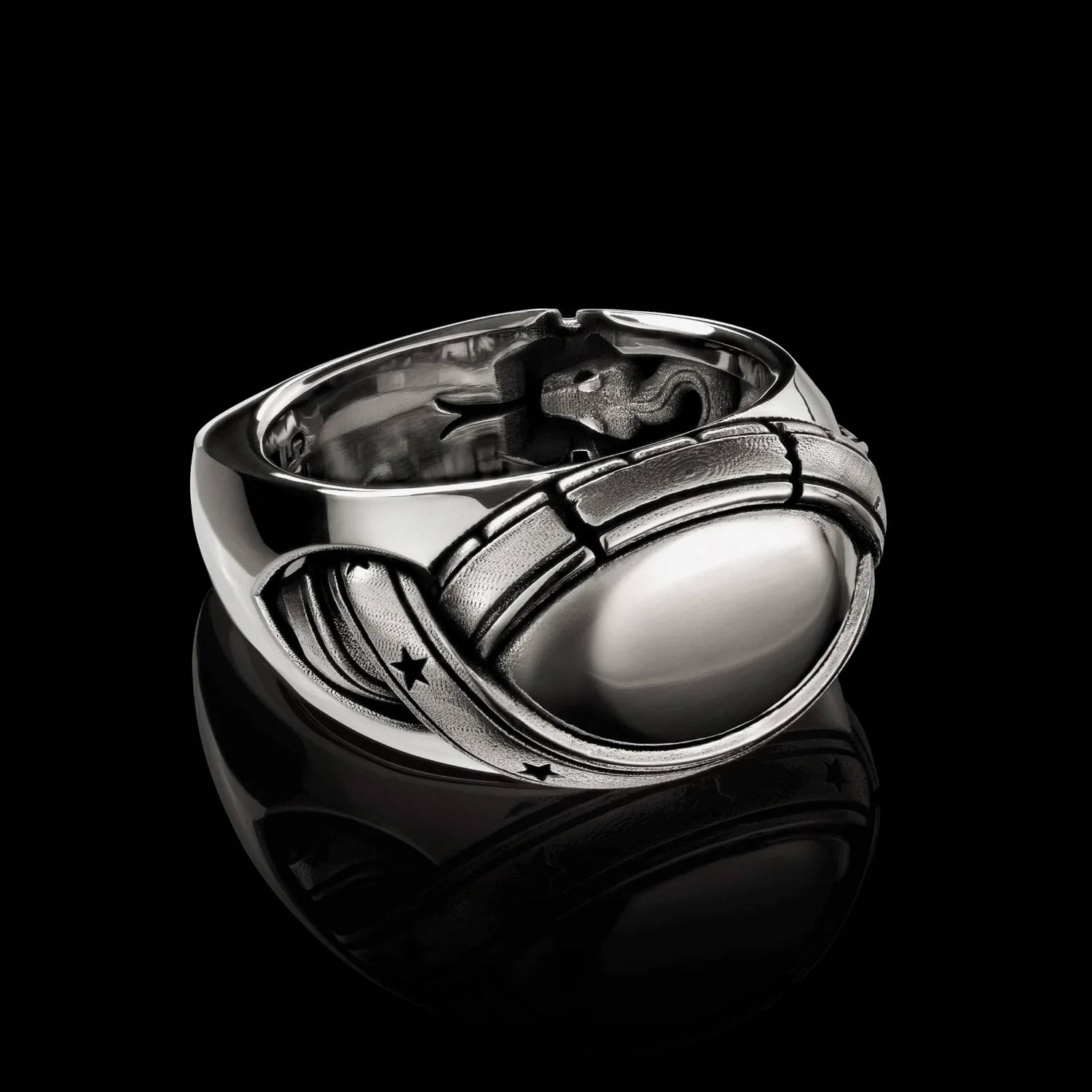 Sons of Liberty Ring in .925 Sterling Silver