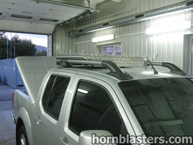 Rostik's 2008 Nissan Frontier Train Horn Install