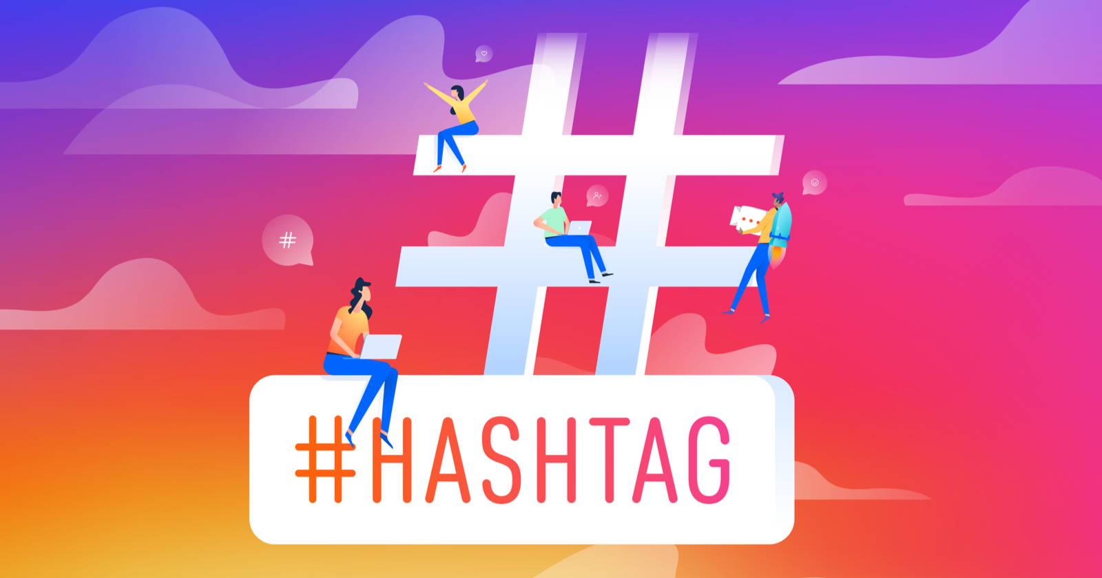 Hashtags on social media
