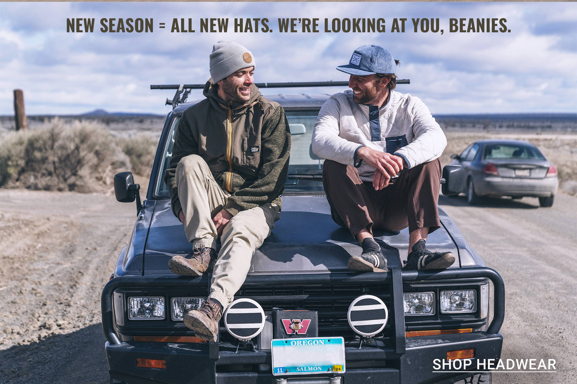 New season=all new hats. We’re looking at you, beanies. SHOP HEADWEAR 