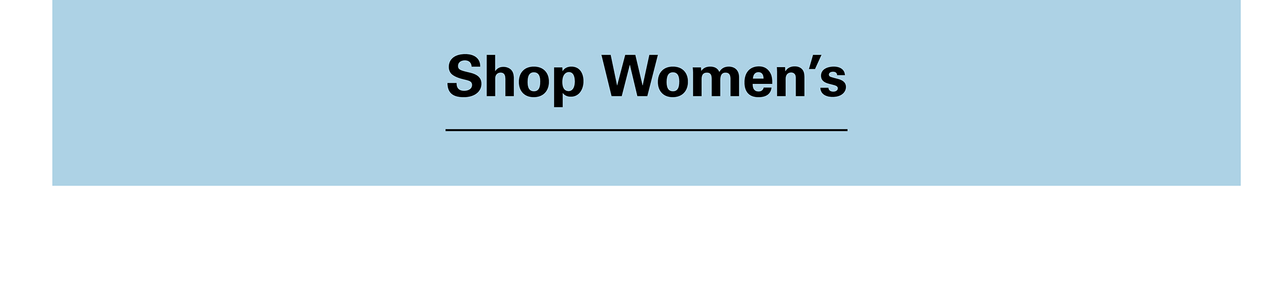 Shop Women's Sales