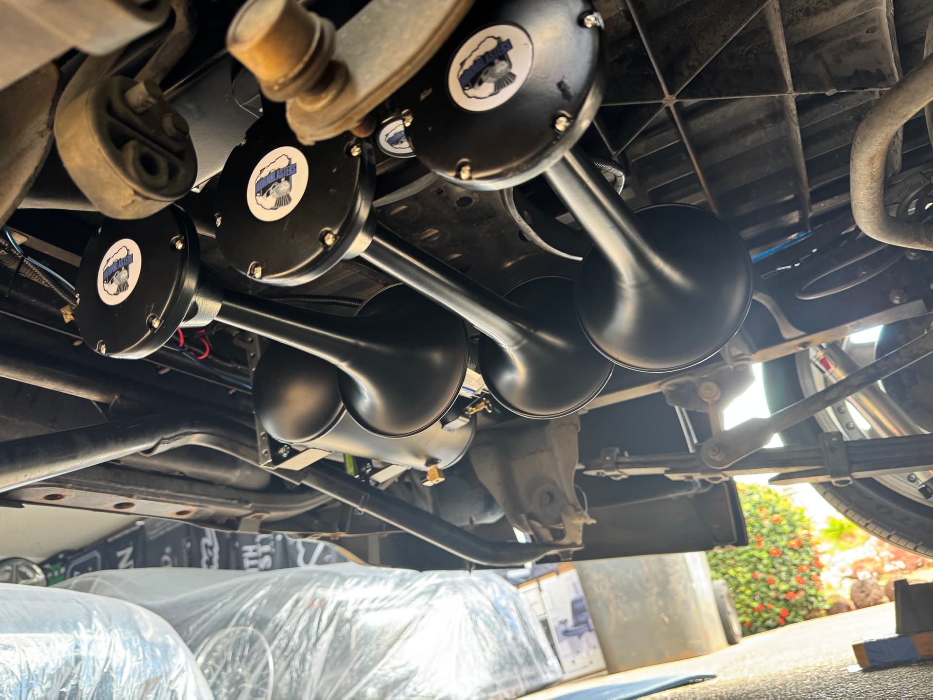 Jermyn's 2015 Toyota Tacoma Xrunner Train Horn Install