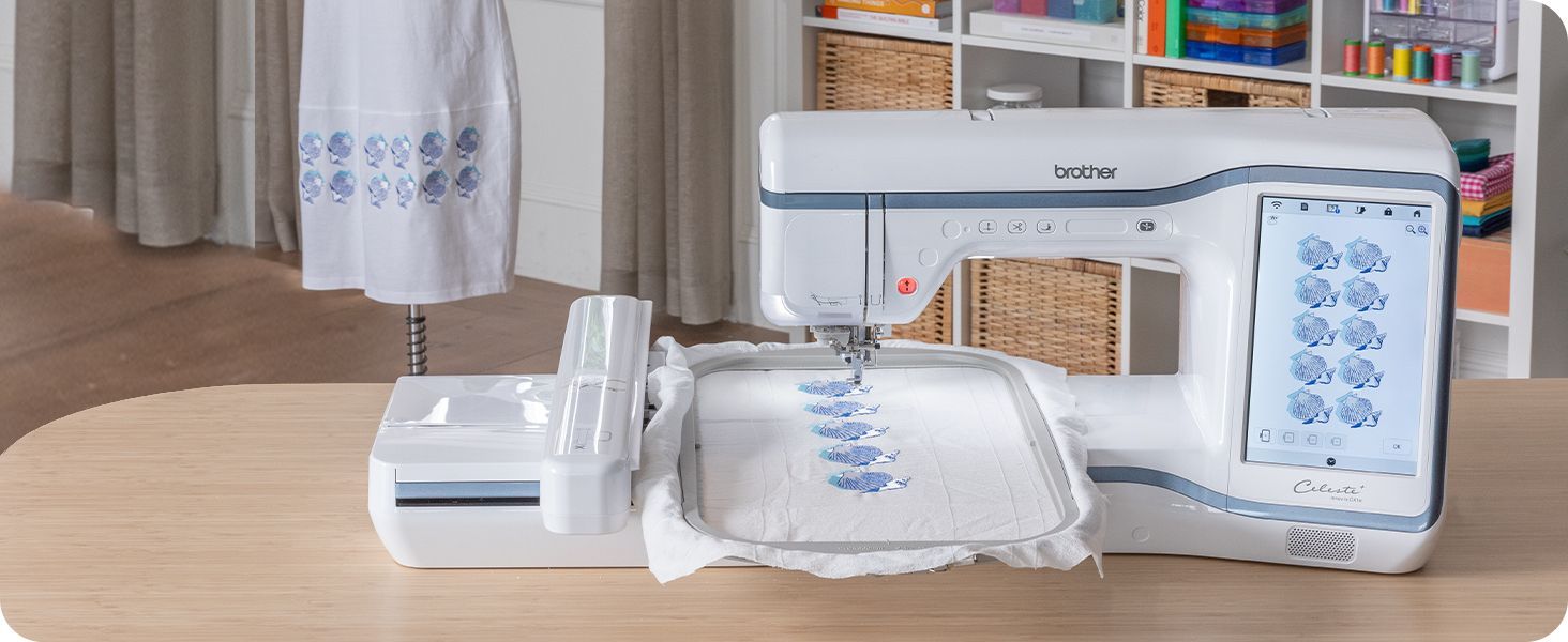 Brother Celeste CX1e Computerized Embroidery-Only Machine Matrix Feature