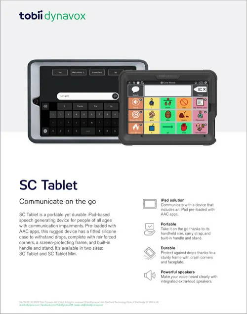 SC Tablet PI-Sheet