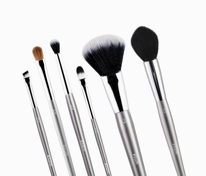 detailing, eye, and face makeup brushes