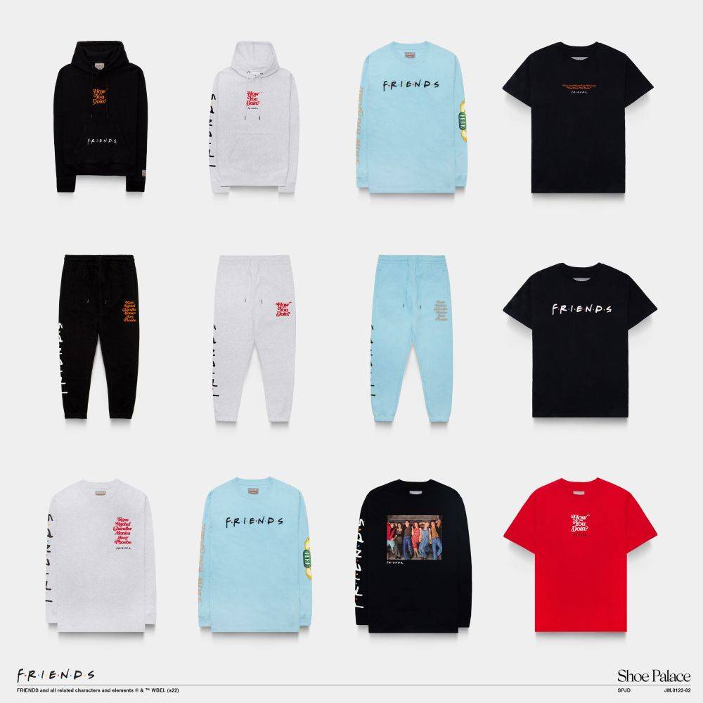 sp x friends clothing collection