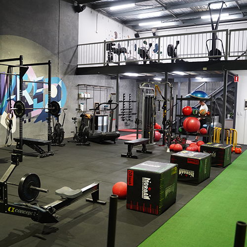 E Squared Studios gym fitout