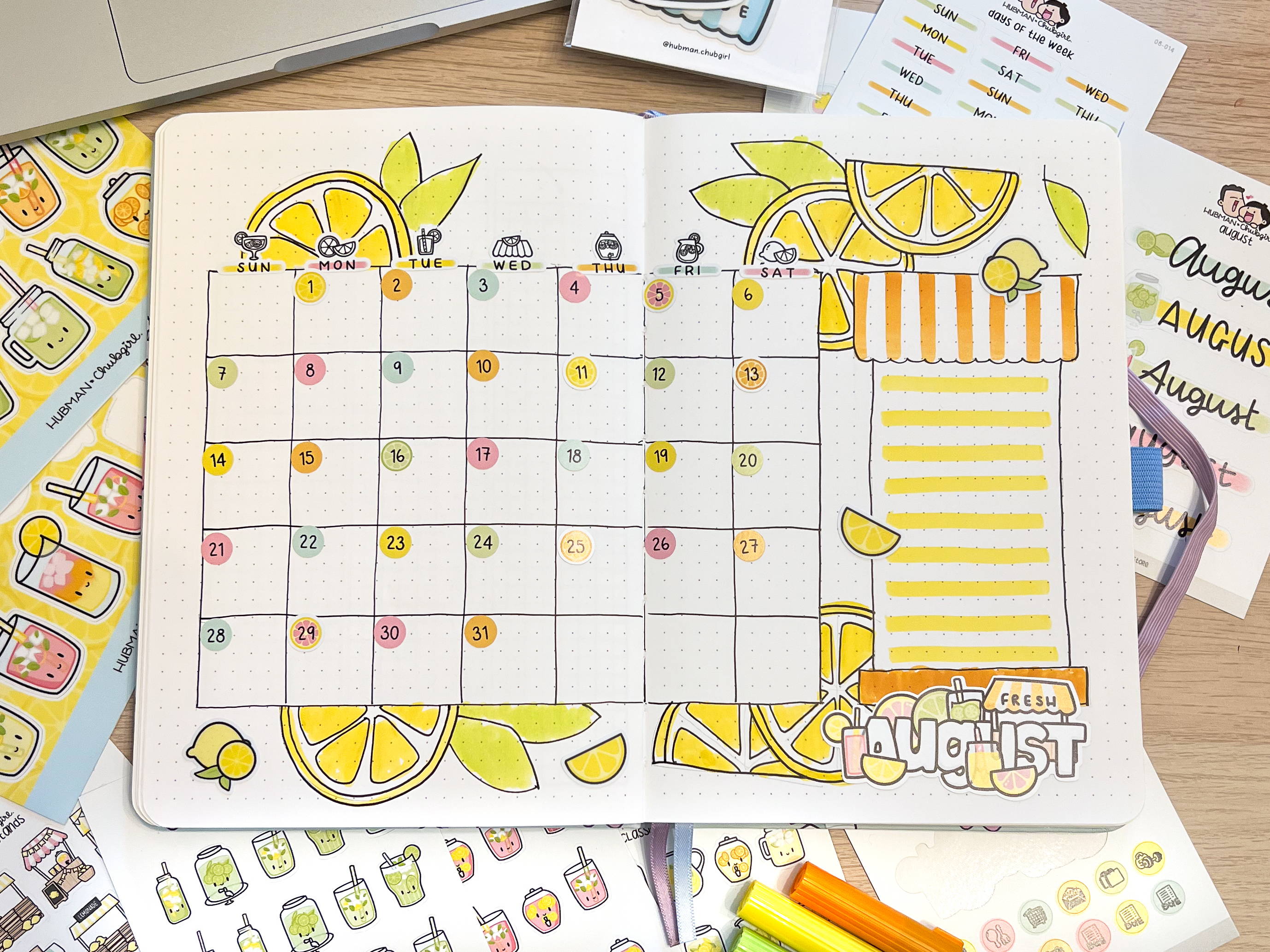 MAY Bujo Monthly Sticker Kit