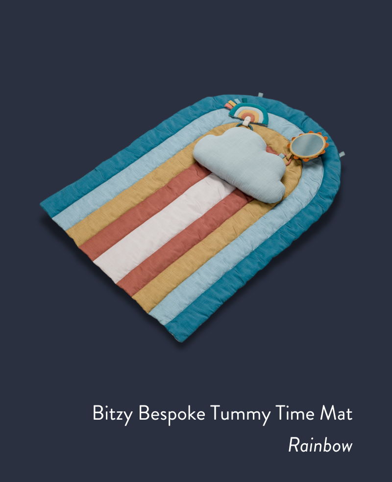 Rainbow Tummy Time Mat