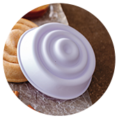 silicone mini swirl pan