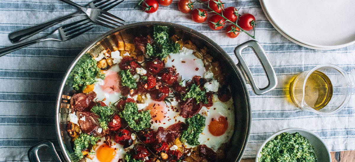 Baked Breakfast Eggs