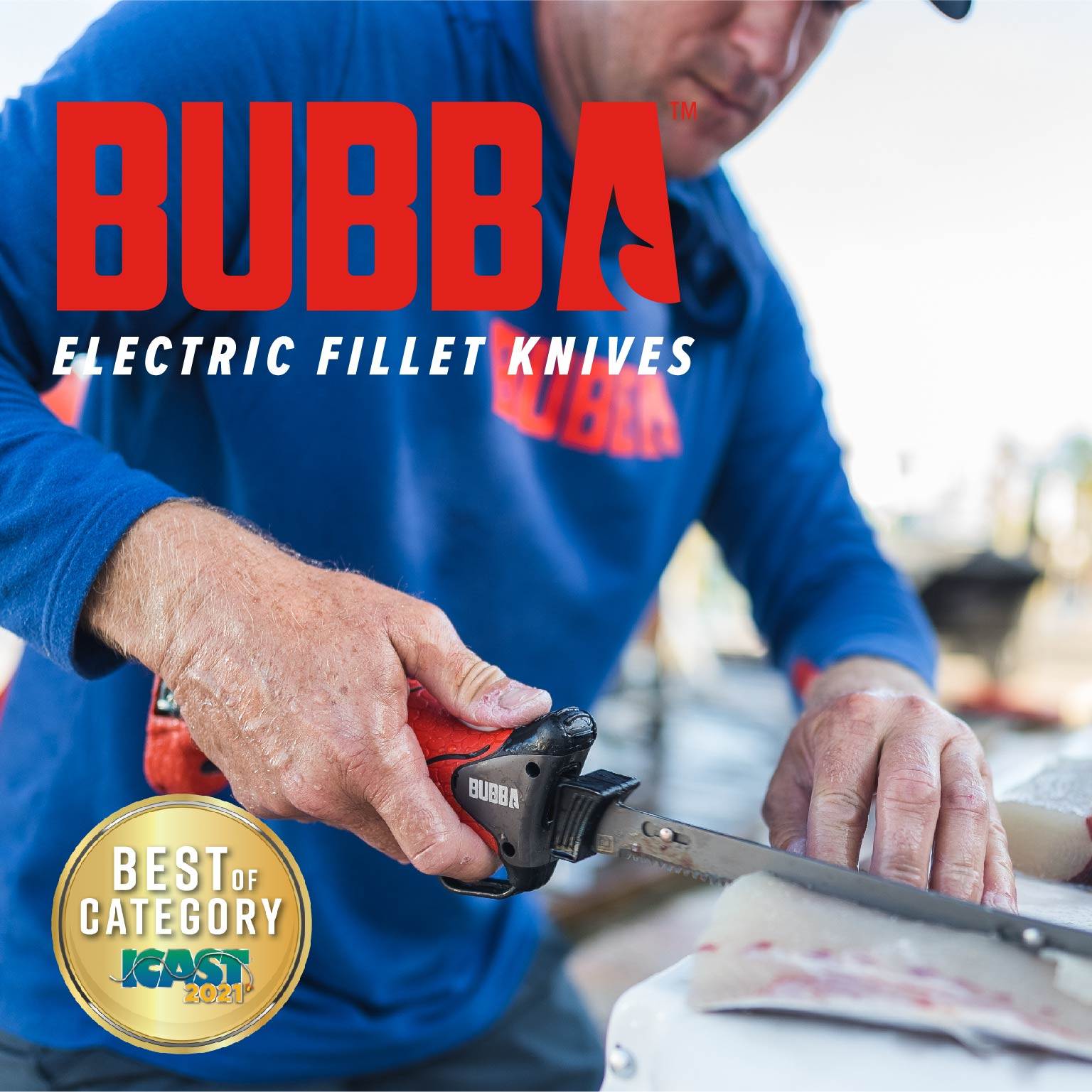 BUBBA - The Pro Series Electric Fillet Knife boasts