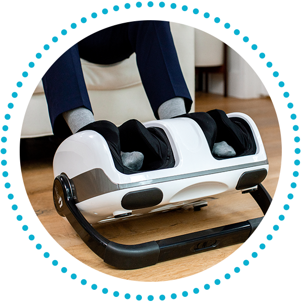 Cloud Massage’s home foot massager soothes pain caused by plantar fasciitis and heel spur